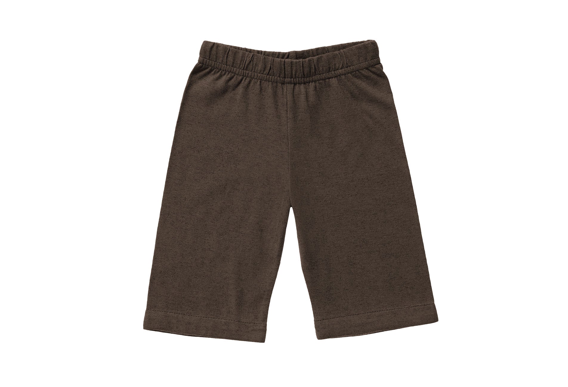 Horsey baby pants in Bay chocolate, luxury machine-washable cashmere & cotton blend, sizes 00000–0
