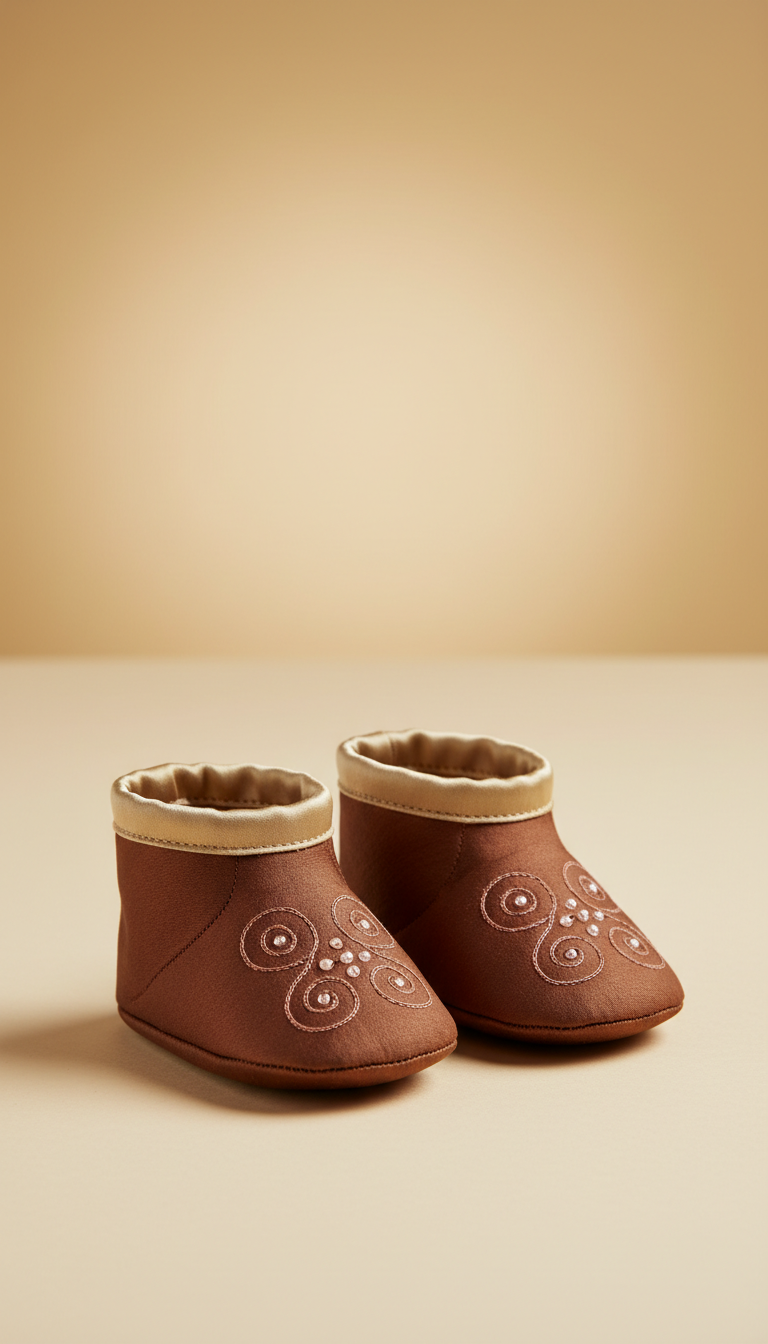 Cashmere Booties with Mane Tassels